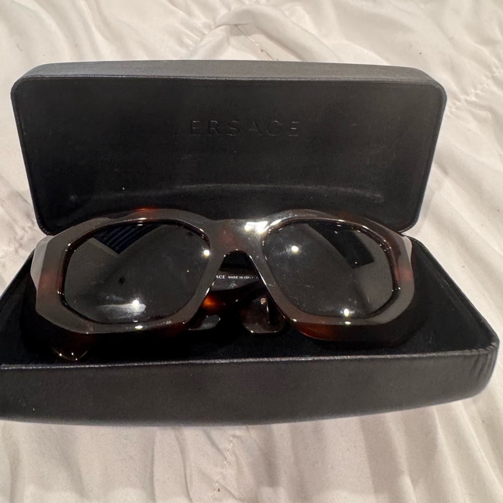 Versace Tortoise Shell Sunglasses - image 2
